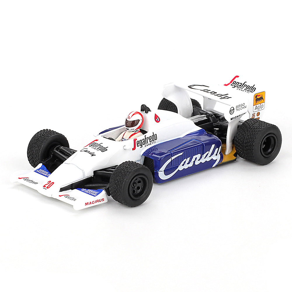 Mini GT 1:64 Toleman TG184 #20 1984 Monaco Grand Prix Johnny Cecotto Diecast Model Car