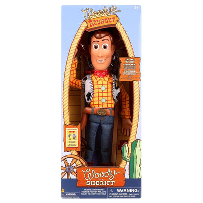Toy Story Pull String Woody 16 in. Talking Figure - Disney Exclusive Age 4+ - Jaiman Toys
