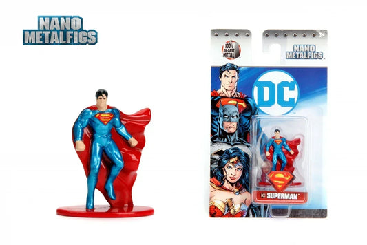 Jada Toys DC Comics Nano Metalfigs 2 Inch Die Cast Metal Figure - DC3 Superman - Jaiman Toys