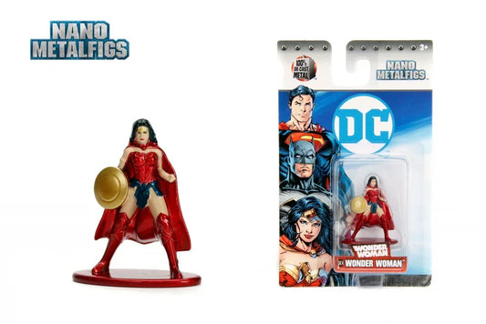 Wonder Woman DC4 Doll - DC - Nano Metalfigs 2 Inch - Jada Toys - Jaiman Toys