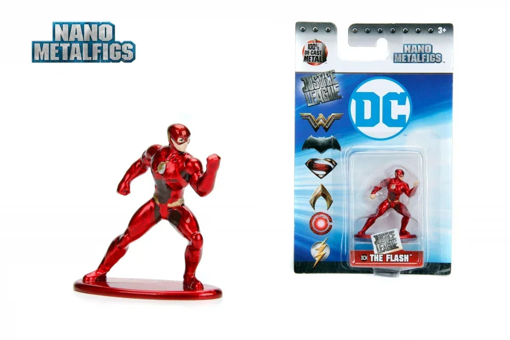 Jada Toys DC Comics Nano Metalfigs 2 Inch Die Cast Metal Figure - The Flash (DC34) - Jaiman Toys