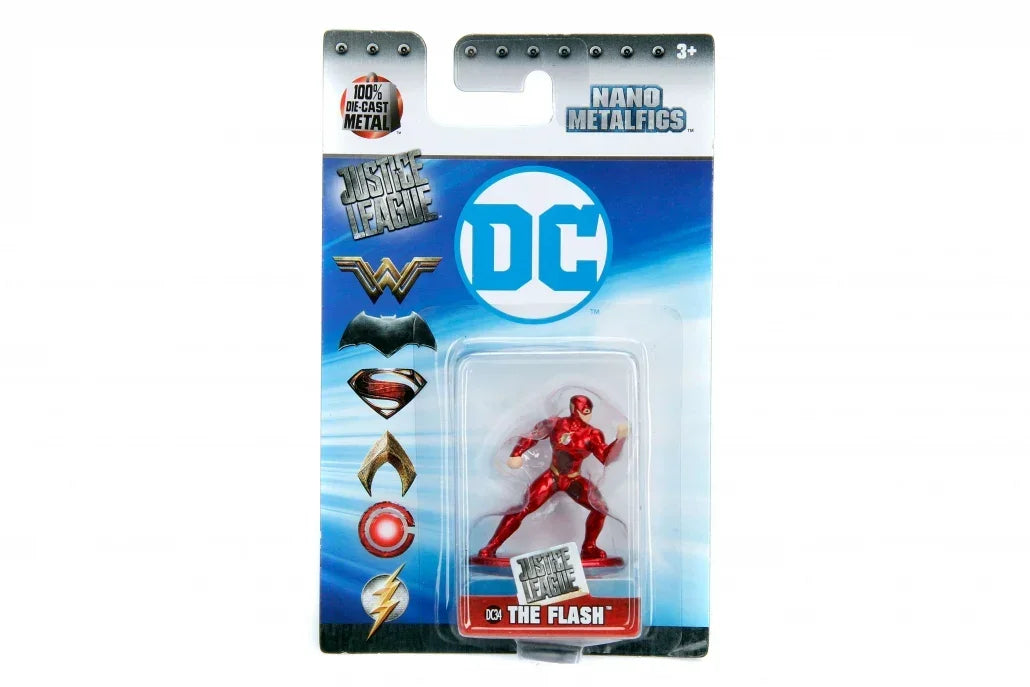 Jada Toys DC Comics Nano Metalfigs 2 Inch Die Cast Metal Figure - The Flash (DC34) - Jaiman Toys