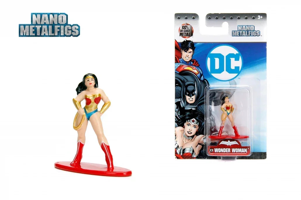 Wonder Woman DC38 Doll - DC - Nano Metalfigs 2 Inch - Jada Toys - Jaiman Toys