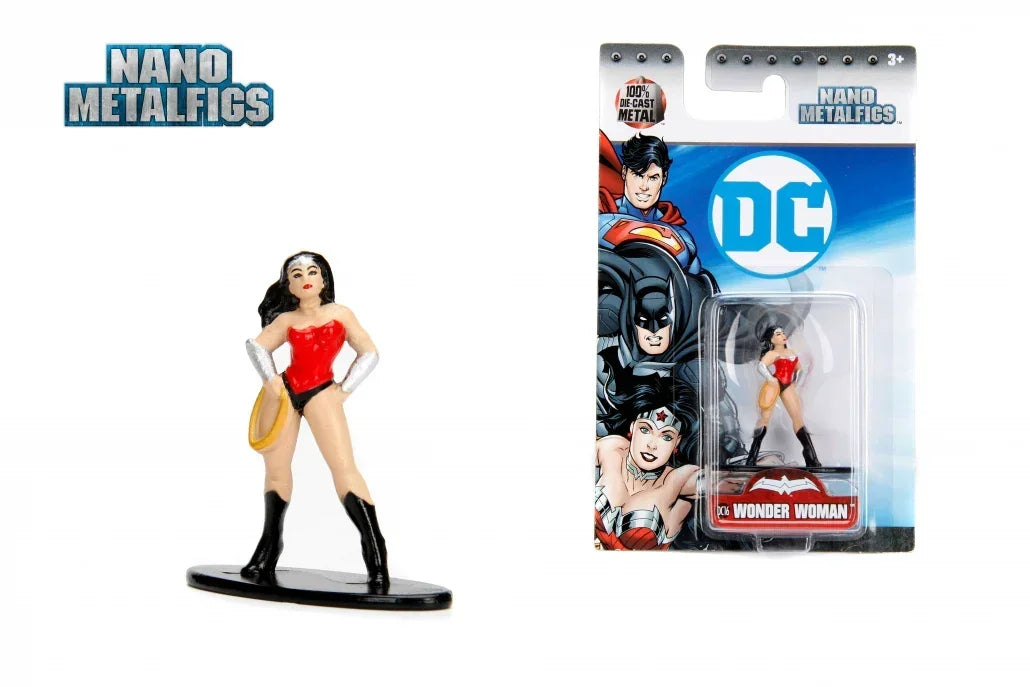 Wonder Woman DC16 Doll - DC - Nano Metalfigs 2 Inch - Jada Toys - Jaiman Toys
