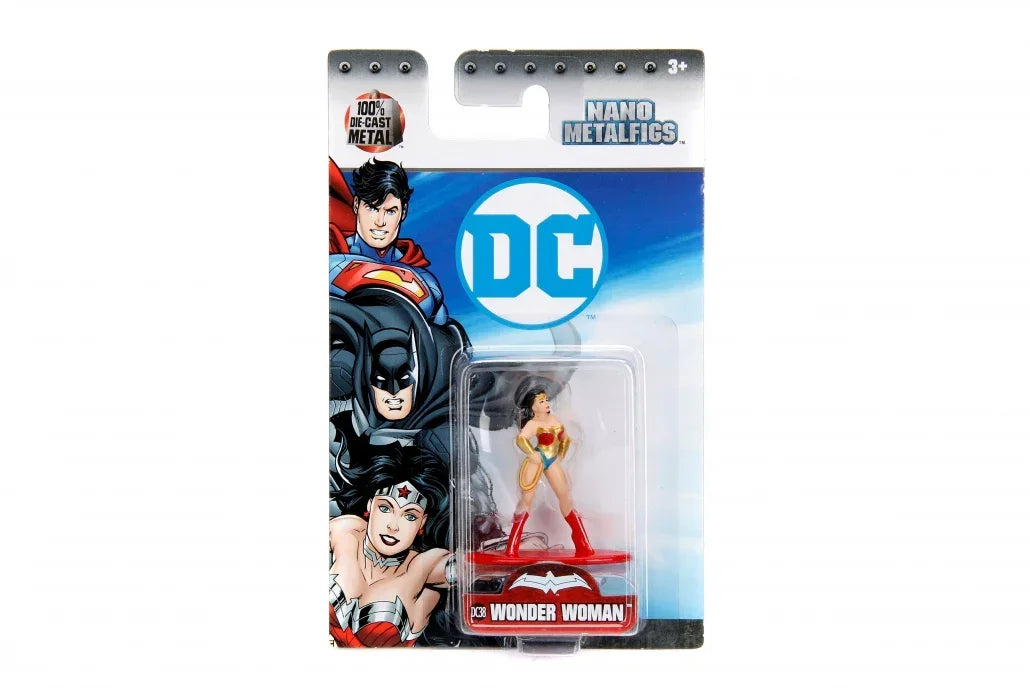 Wonder Woman DC38 Doll - DC - Nano Metalfigs 2 Inch - Jada Toys - Jaiman Toys