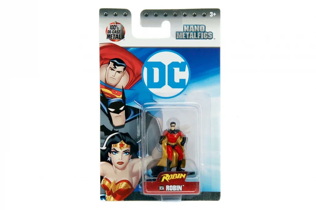 DC: ROBIN #DC56 - 1.65 INCH NANO METALFIGS Action Figure. - Jaiman Toys