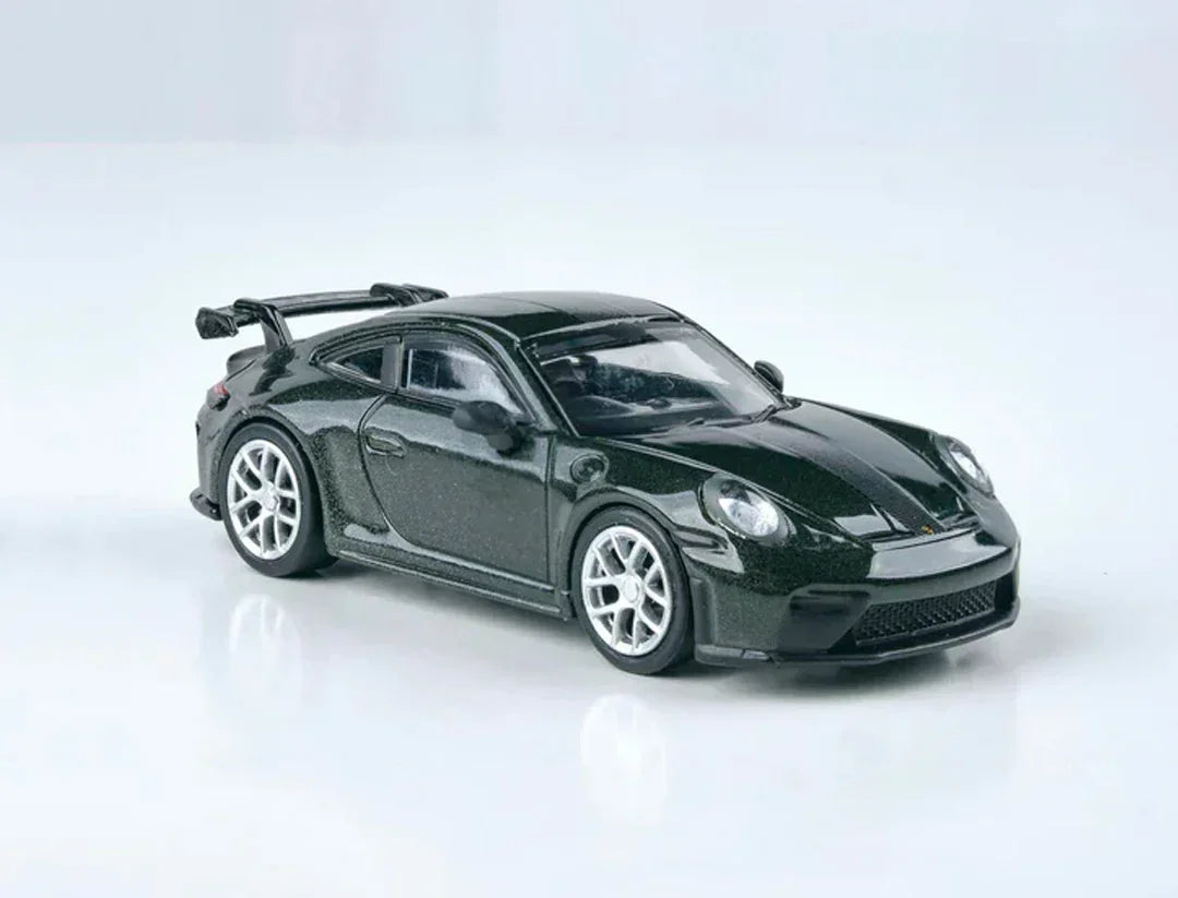 PARA64 1:64 Porsche 911 GT3 992.2 Oak Green Metallic Neo Diecast Model – Premium Sports Car Collectible