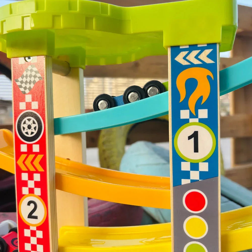 Open Ended Rolling Ramp Racers - Jaiman Toys