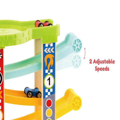 Open Ended Rolling Ramp Racers - Jaiman Toys