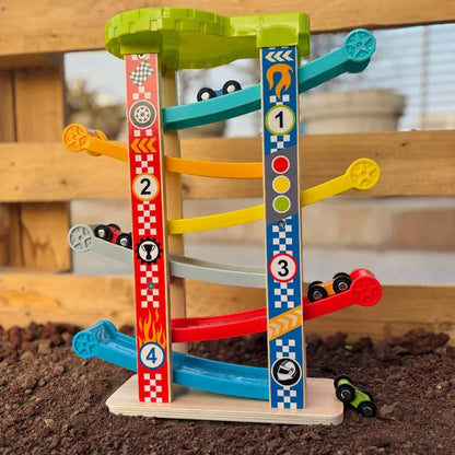 Open Ended Rolling Ramp Racers - Jaiman Toys