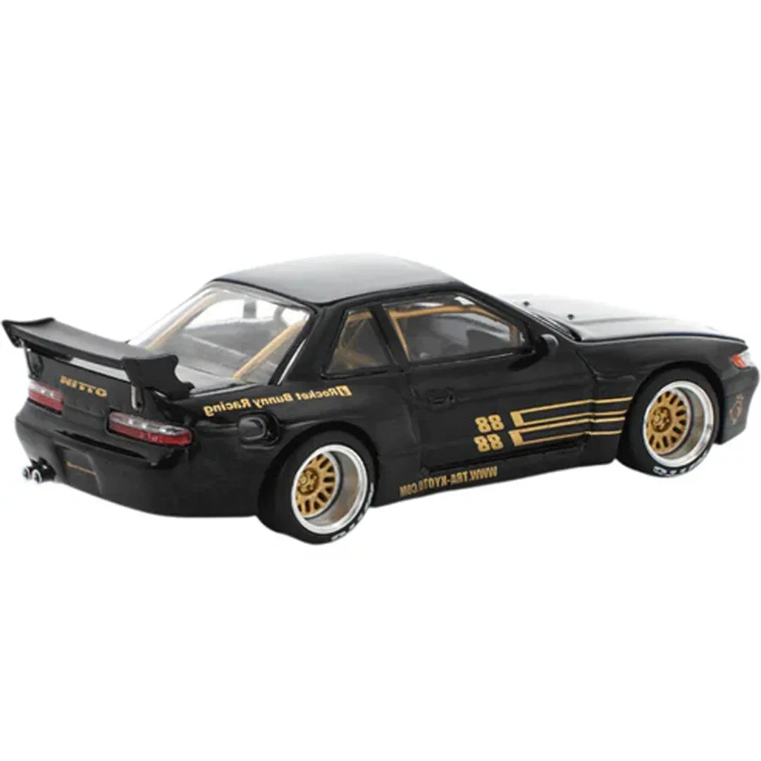 POP RACE PR64 Pandem Nissan Silvia S13 1:64 Scale Diecast Model Car – Widebody Racing Edition