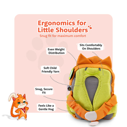 Filli & Me Filli & Numbers HugBag | 10L Preschool Backpack for Kids (2–3 Years) | Lightweight School & Travel Bag