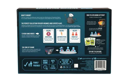 Exploding Kittens: Recipes For Disaster Board Game - Jaiman Toys