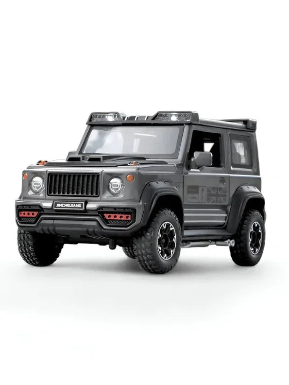 Joy Junction 1:24 Suzuki Jimny Off-Road Diecast Model – Openable Doors, Pull-Back Action Lights & Sound with 4 variation (JJ269)