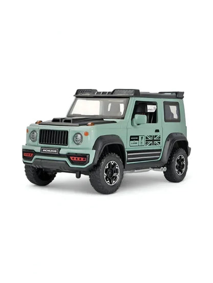 Joy Junction 1:24 Suzuki Jimny Off-Road Diecast Model – Openable Doors, Pull-Back Action Lights & Sound with 4 variation (JJ269)