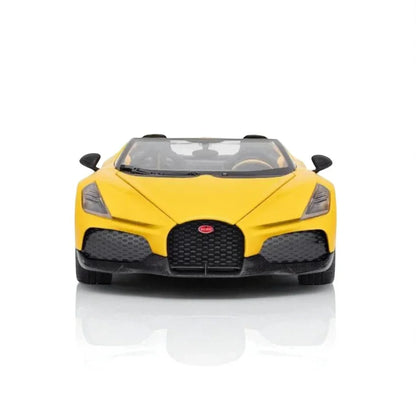 Joy Junction 1:24 Bugatti Mistral Yellow Scale – Premium Diecast Model Car - Jaiman Toys