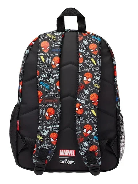 Smiggle School Bag : Spider-Man Colorful & Stylish 16 Inch Backpack for Kids - Jaiman Toys