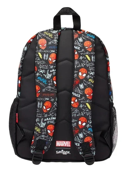 Smiggle School Bag : Spider-Man Colorful & Stylish 16 Inch Backpack for Kids - Jaiman Toys
