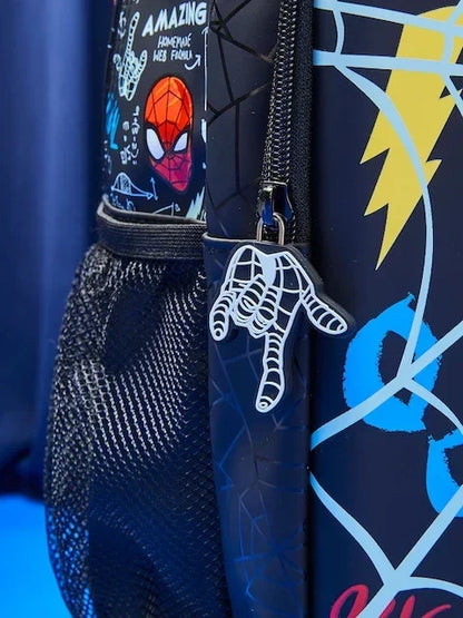 Smiggle School Bag : Spider-Man Colorful & Stylish 16 Inch Backpack for Kids - Jaiman Toys