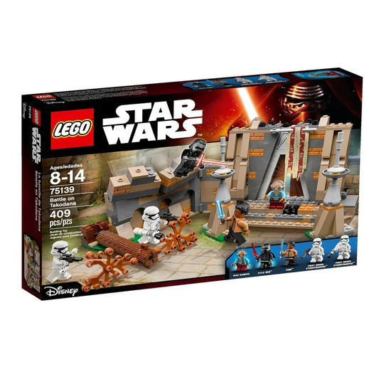LEGO 75139 Battle on Takodana – 409-Piece Star Wars Set with 5 Minifigures