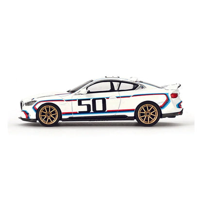 Mini GT 1:64 BMW 3.0 CSL – “Batmobile” Legend in Alpine White (RHD) - Jaiman Toys