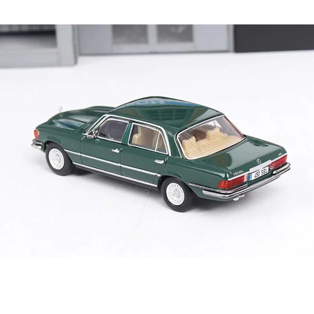 Maxwell 1:64 Gen.5 Mercedes Benz S-Class 450SEL W116 Model Diecast Alloy Car - Green - Jaiman Toys