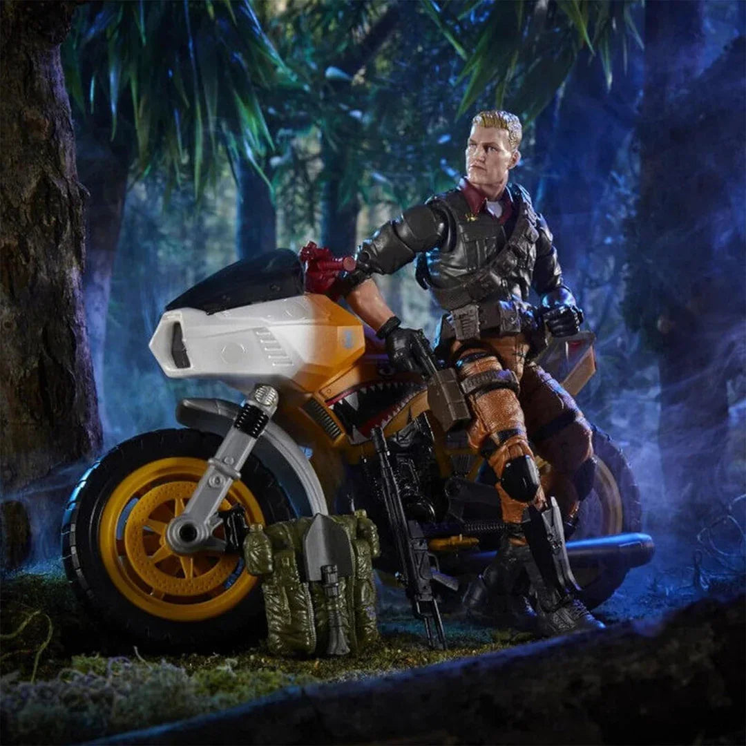 G.I. Joe Hasbro F4924 Classified Series-Duke & Ram Action Figure & Vehicle Crater, Multi - Jaiman Toys