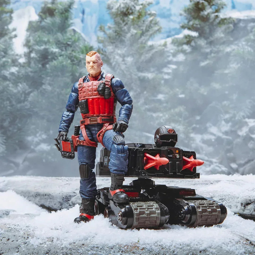 G.I. Joe Classified Series #74 Scrap-Iron & Anti-Armor Drone 6-Inch Action Figure Set with 11 Accessories - Jaiman Toys