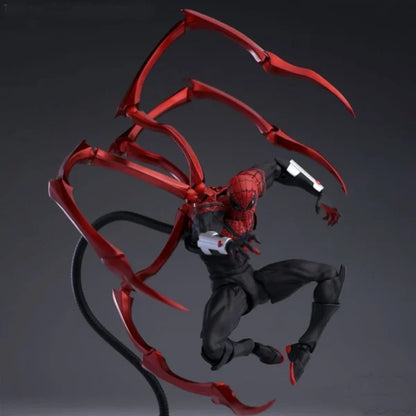 Ultimate Neighbor Spider-Man Figure 1/12  | Premium Articulated Action Figure with Accessories | Collectible Marvel Superhero Toy