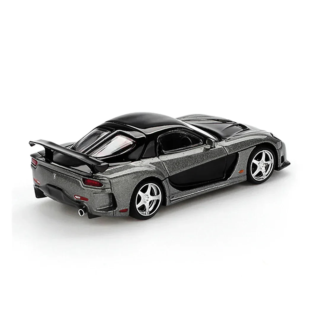 Mini GT 1:64 Racing Duo Diecast Set – Roxy Porsche 911 GT3 R #77 IMSA 2024 + VeilSide Mazda RX-7 Widebody Collectibles