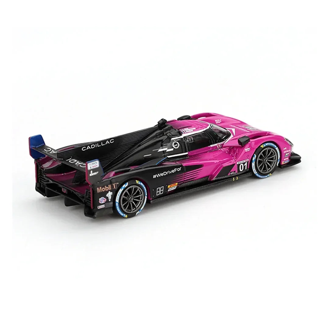 Mini GT 1:64 Cadillac V-Series.R #01 Cadillac Racing 2024 IMSA Petit Le Mans – Diecast Scale Model Car Collectible