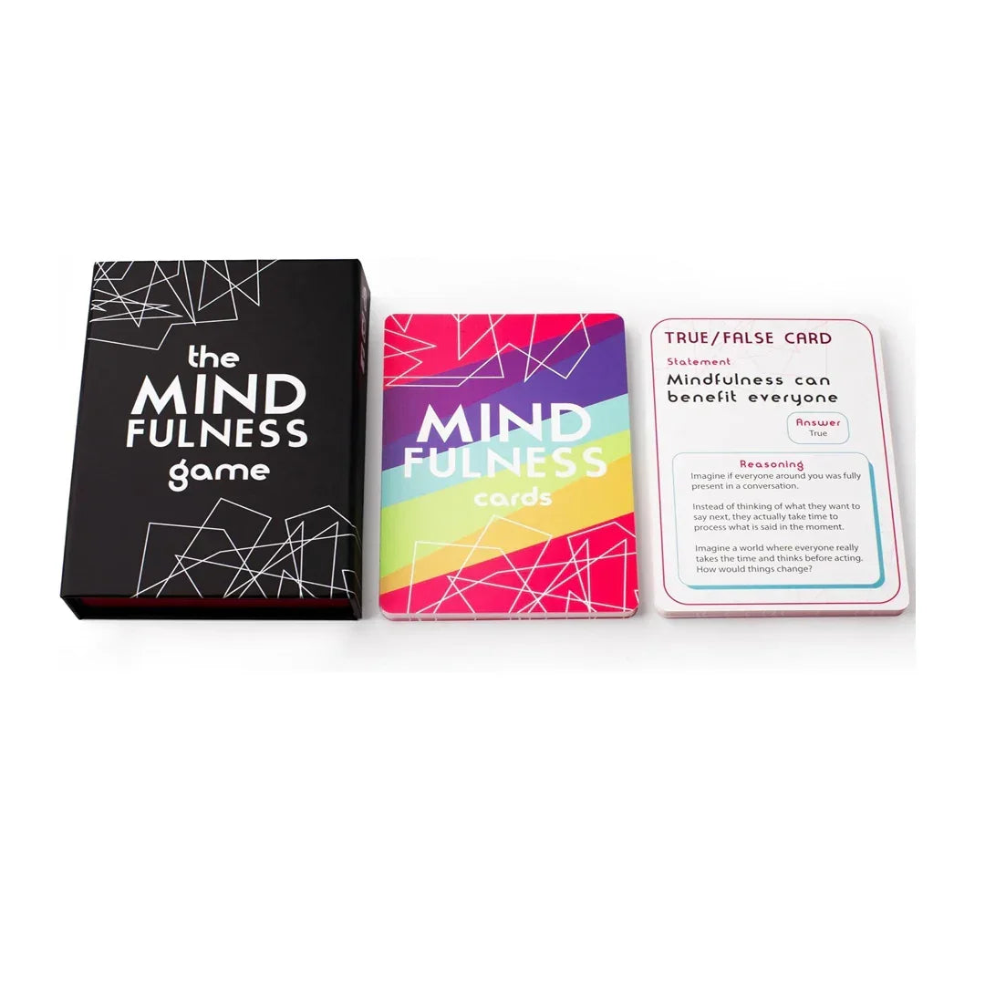 The Mindfulness Game – Fun Card Game for Relaxation, Focus & Stress Relief - Jaiman Toys