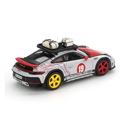 Mini GT 1:64 Duo Set Lamborghini Huracán GT3 EVO2 IMSA Daytona 2024 + Porsche 911 Dakar Uncle Rally | Premium Diecast Collector Models