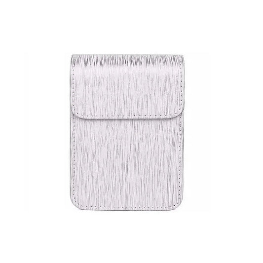 Protective PU Leather Case for Fujifilm Instax Mini LiPlay – Compact Camera Bag with Shoulder Strap-Silver - Jaiman Toys