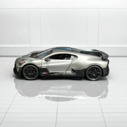 JOY JUNCTION 1:32 Bugatti Divo – Die-Cast Model Car -Grey (JJ248) - Jaiman Toys