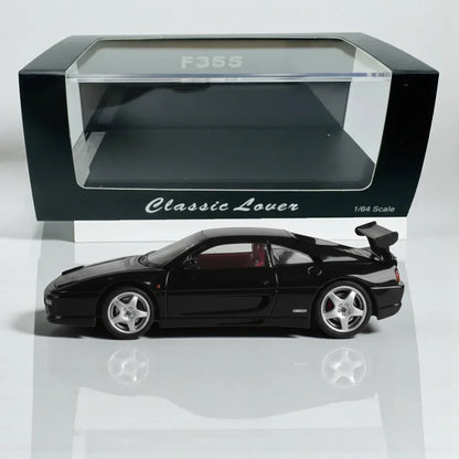 Classic Lover F355  Black 1:64 Scale Diecast Car Model – Collector’s Edition