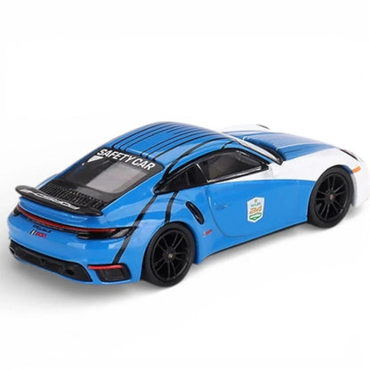 Mini GT 1:64 Porsche 911 Turbo S Safety Car – 2023 IMSA Daytona 24 Hours #735 Diecast Model (Blister Pack)