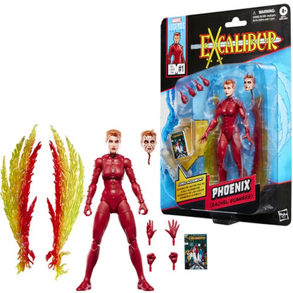 Marvel Legends Phoenix Rachel Summers Action Figure | Excalibur X-Men | 6-Inch Hasbro