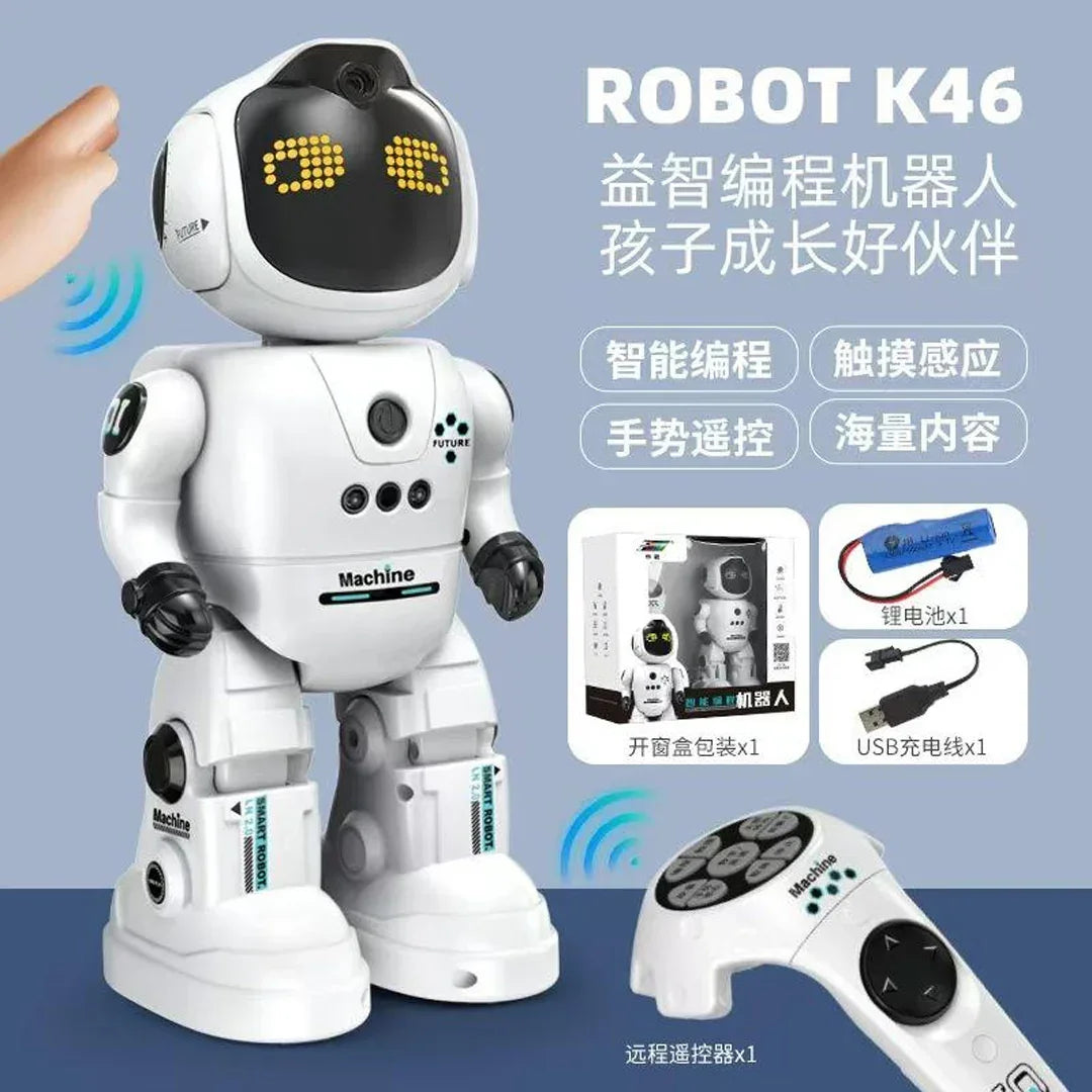 RC Robot Toys for Kids – Remote Control Smart Robot with Lights, Music & Dance for Age 3+ - Jaiman Toys