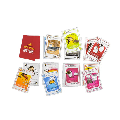 Exploding Kittens 2-Player Edition Card Game – Fast & Funny Strategy Game - Jaiman Toys