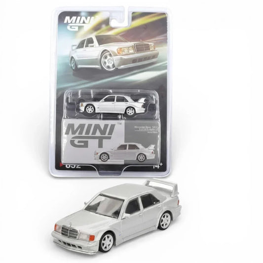 Mini GT 1:64  Blister- Mercedes-Benz 190E 2.5-16 Evolution II  Diecast Model Car