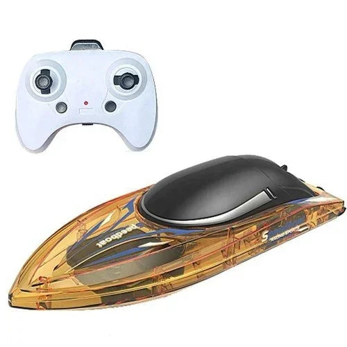 High Speed Remote Control Speedboat 2.4GHz Colorful Lights Waterproof Boat - Jaiman Toys