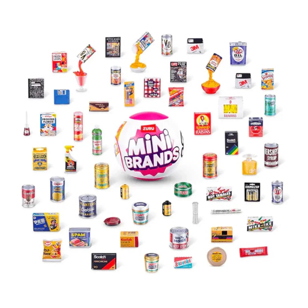 ZURU 5 Surprise Mini Brands Retro Series 1 - Jaiman Toys
