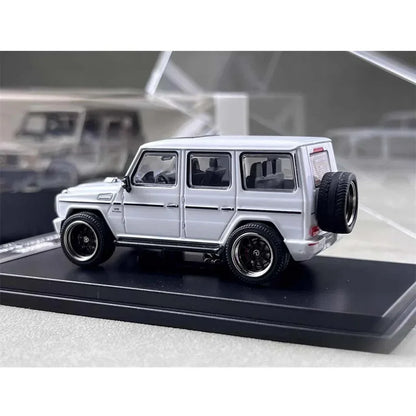 LMF 1/64 Scale Mercedes-Benz G63 White Diecast Car Model Toy Collection Gift - Jaiman Toys