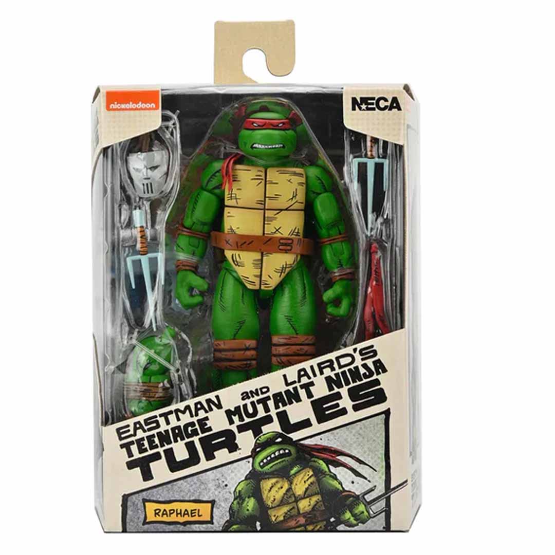 Teenage Mutant Ninja Turtles Raphael Action Figure with Accessories | Classic TMNT Collectible Figure for Kids & Collectors