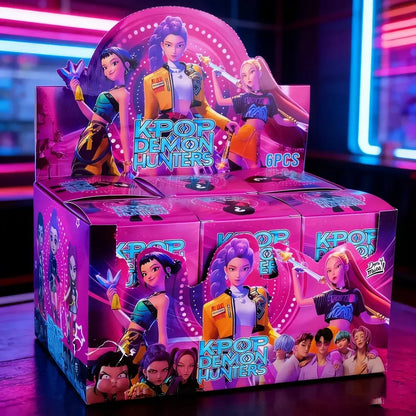 K-Pop Demon Hunters Collectible Figure – Anyone Blind Box (Mystery) | Anime-Style Action Figure | Mystery Toy for Kids & Collectors-1 Piece Random