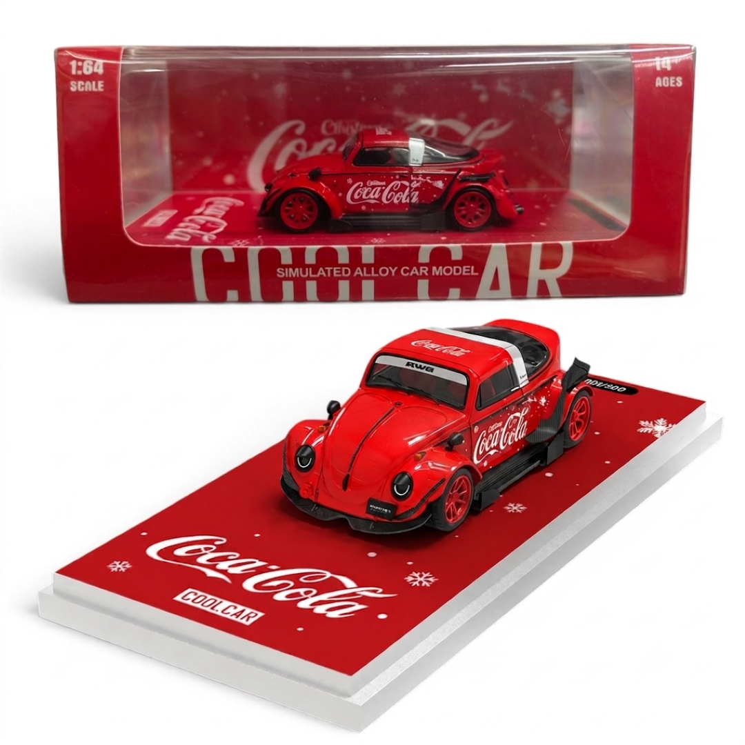 Cool Car 1:64 Beatles Christmas Coca-Cola Limited Edition Diecast Model Car