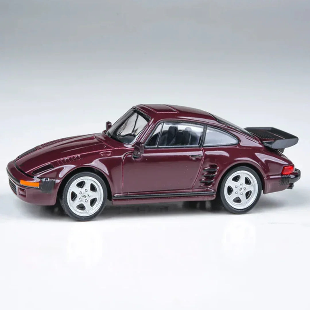 PARA64 1:64 RUF BTR Slantnose 1986 Ruby Red Metallic Diecast Model – Classic Supercar Collectible
