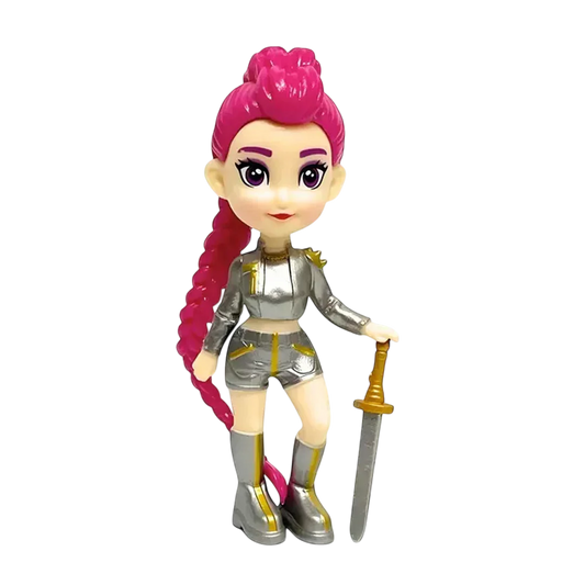 K-Pop Demon Hunters Collectible Figure – Vixen Shine | Anime-Style Action Figure with Sword | Single Piece Toy