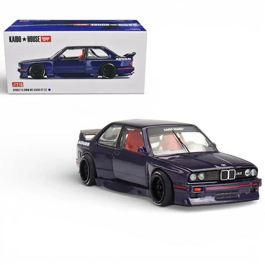 Kaido House x Mini GT BMW M3 Kaido GT V2 (KHMG216) 1:64 Die-Cast Model Car | Premium JDM Widebody Collectible